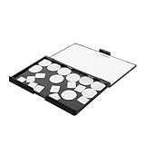 FRCOLOR 1 Satz Make-up-magnettablett Lidschattenhalter Schminktablett Make-up-palette Lidschatten-palette Für Frauen Leere Lidschattenpalette Magnetische Palette Black Plastik