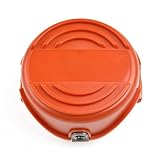 Vilgftyiet Spulenkappe für Black+Decker GL7033, GL8033, GL9035, GL315, GL350, GL651SB, GL652, GL653, GL655, GL656 Rasentrimmer – Ersatzteil 90583594, Schwarz
