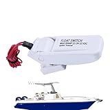Schwimmerknopf der unteren Pumpe, automatische Bilgepumpe, robuste wasserdichte Aktivierung, 12 V Marine-Grade-Konstruktion, langlebige Wasserstandskontrolle, zuverlässiger Sensor für Bilgenpumpen
