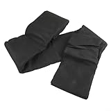 Desiumite Runde Poolfolie für oberirdische Schwimmbäder, 4,6 m, schwarzes Bodenunterlegungsgewebe für 3,6 m runde Pools, Poolschutztuch inkl