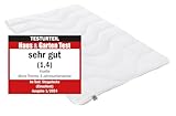 Irisette Micro Thermo 4-Jahreszeitendecke, Steppbett mit Bezug aus softer Microfaser für alle Jahreszeiten, 135 x 200 cm, Öko Tex zertifiziert, produziert nach deutschem Qualitätsstandard