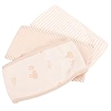 VERDANVERSE 6 Stück Teiliges aus Hautfreundlicher Baumwolle Atmungsaktiv und Wiederverwendbar Schützt Nabel und Bauch Bequemes Bauchgurt Junge Mädchen zur Wärme Kälteprävention