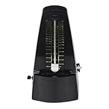 Hellery Mechanisches Metronom Genaue Beat Tempo Universal Metronom Professional für, Schwarz