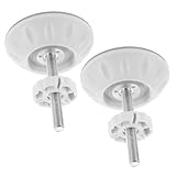 CIMAXIC 1Satz Sicherheitstore Schraubenset Druckmontierte Torschrauben mit Hoher Haltbarkeit für Kindersicherheitsgitter und Treppenschutzlösungen