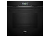 Siemens HB774G1B1, iQ700 Smarter Einbau-Backofen, 60 x 60 cm, Made in Germany, Schwarz, activeClean Pyrolyse & humidClean Hydrolyse, Air Fry, Automatikprogramme, Farbiger Touchscreen