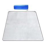 Folienzeltmatte - Camping -Folienmatte | Wasserdichtes Zelt -Fußabdruck | Große Aluminiumfolien -Picknickdecke, tragbarer Campingkarpfen für den Garden Park