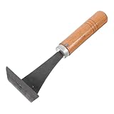 SHINEOFI Metall baumentrindenschaber mit Holzgriff Langlebiges Entrindungswerkzeug für Gartenarbeit Ergonomischer Griff Leichtes Strapazierfähiges Rindenschälmesser für Obstbäume und