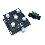 Verlustarmer 4-K-Antennenschalter, 1,8 MHz - 60 MHz, 500 W PEP für Stromanwendungen für Koaxialkabel, Remote-Antennenschalter