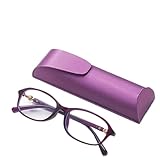 ZDDOUS Lesebrille für Frauen Männer, Blaulichtblockierung Leserahmen Computerleser Anti UV/Blendung (Lila,1)