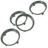 4x Zentrierringe 60,1-57,1 | 60.1 auf 57.1 | Dunkelgrau