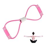 Massageroller Beine, Anti Cellulite Massagegerät Mit Rolle, Ring Massagegerät Beine, Massage Roller für Entspannen Dünne Beine Rehabilitationstherapie (Puller-Pink)