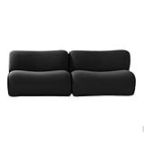 Llchaensc Sofa Schlafsofa, Modernes Kleines Sofa,Für Das Wohnzimmer, Kleine Gepolsterte 2-Sitzer-Sofas, Für Kleine Räume, Wohnungen, Schlafzimmer, Wohnheime, Büros