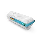 Bestlivings Memory Foam Nackenkissen (Nackenrolle / 40 cm x Ø15 cm) Viscoelastische Kopfkissen - Silver Protect Bezug antimikrobiell abnehmbar - Öko-Tex