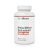 GymBeam Weißer Weidenrinden-Extrakt - Salix Alba für Gelenke, 600 mg pro Dosis, standardisiert auf 15% Salicin, hohe Extraktion 8:1, für Veganer, Kapseln ohne GMO, leicht einnehmbar, 90 Kapseln