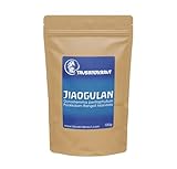 Jiaogulan - das Original seit 2006 - aus kontrolliertem Wildwuchs Anbau in den Bergen von Hunan - Premium Tausendkraut Qualität - Labor geprüft - 100g