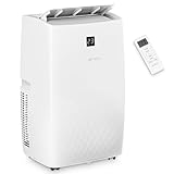 Klimaanlage Mobil 12000 BTU/h (3.500 Watt) - Mobiles Klimagerät 4in1 mit WiFi/App Monoblock Kältemittel - Fernbedienung, 24h-Timer, Luftentfeuchter, Nachtmodus (12000 BTU)