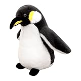 Generisch Pinguin Kuscheltier Aus Plüsch | 20 cm Weiches Kuscheltier | Kuschelige Plüschfiguren Als Deko Für Wohnzimmer Schlafzimmer Und Couchecke