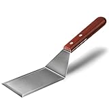 KLAQQED Pfannenwender Edelstahl, Grillspachtel Grillwender Metall, Küchenspachtel Spatula, Küchenhelfer Küchenutensilien Küchengeräte Kitchen Gadget