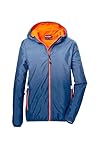 killtec Jungen Funktionsjacke/Regenjacke mit Kapuze KOS 139 BYS JCKT, dunkel denim, 164, 42992-000