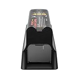 Elektrische Rattenfalle, Haushaltsmausfänger mit Rattenköderbox zur Schnellen Mausefangfunktion Indoors und Outdoors, Wiederverwendbare Mausefängereinrichtung