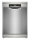 Bosch SMS8TCI04E Serie 8, Geschirrspüler Freistehend 60 cm, Made in Germany, Besteckschublade, PerfectDry - extra trockenes Geschirr, Smart Start, Starke Reinigung, Gebürsteter Stahl Anti-Fingerprint