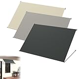 UISEBRT Markise Sonnenschutzrollo 350x143cm, Balkonbeschattung aus 180g/m² Polyestergewebe, Fallarmmarkise Aluminiumrahmen, Balkonmarkise UV-resistent, Schattenspender Fenster, Anthrazit
