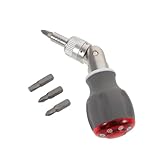 Homoyoyo Präzises Ratschen-schraubendreher-set Verstellbares Mini Multi-bit Werkzeug für Elektronik Laptop Telefonreparatur Schneller Schraubendreher für Computer Schmuckwartung