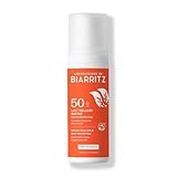 Laboratoires de Biarritz - Satin-Sonnenmilch LSF50 - Transparente, flüssige Textur - Gesicht & Körper - Frische-Effekt sofort nach dem Auftragen - Duft 100% natürlichen Ursprungs - 100 ml