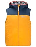 Jack Wolfskin Mädchen Villi Vest K Weste, orange pop, 140