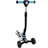 Cox Swain Kinder Roller Scooter FLEX3, Frontlicht, LED Leucht-Rollen, höhenverstellbar, faltbar, Kinder ab 3 Jahren, (Junge, Mädchen), Tretroller