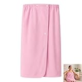 SongBuydn Saunahandtuch, Saunatuch Damen, Saunakilt Damen, Pink, Ideal für Sauna, Strand und Spa, Weiches und Saugfähiges Material, Perfekt für Entspannung und Komfort