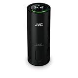 JVC KS-AP320 - Mobiler photokatalytischer Luftreiniger CADR 8,5 m3/h, EPA-Filter E12, UV-Filter, Ionisator, Anzeige der Luftqualität, 2 Reinigungsstufen, 12 Watt, USB-Anschluss, Gestensteuerung