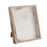 Snowchecking Holz-Bilderrahmen, erhältlich in vier verschiedenen Größen, personalisieren Sie das Display mit getrockneten Blumen, künstlerische Elemente für Ausstellung, Quer- oder Hochformat (30 x 40