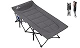 Sportneer Feldbett Gästebett Bis 204KG, 200×79cm Campingbett feldbett klappbar für Camping Reisen Indoor Outdoor Strand und Garten