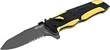 Walther Rettungsmesser RK 2, Notfall Klappmesser, Gurtschneider inkl. Notfallhammer, Emergency Rescue Knife mit Liner Lock, inkl. Etuie mit Gürtelschleife