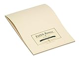 Rössler Papier 2002831008 - Paper Royal - Briefblock DIN A4, 40 Blatt, chamois gerippt