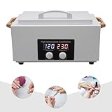 Sterilisator Instrumentendesinfektion, Heißluftsterilisator 300W Maximalen Temperatur von 446℉, Sterilisator mit Trocknerfunktion 36 * 20.7 * 19 cm, Sterilisator für Instrumente, Nagelwerkzeuge