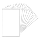 Mbiyhgta Kartenhülle für Handel, Kartenhüllen, 10 x Schutzhülsen aus PVC, dünne Schutzhüllen für Frauen im Teenageralter