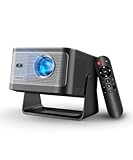 Magcubic Mini Beamer 4K 8K 1080P Supported, Portable Projektor mit Android 14,WiFi 6 Bluetooth 5.4, 600 ANSI, Autofokus,12W Lautsprecher, 180° Dreh Smart Beamer Handy Heimkino Home Outdoor HY350max