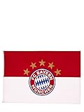 FC Bayern München Hissfahne | Bannerfahne | Logo | Rot-Weiß