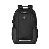 WENGER XE Ryde Laptop-Rucksack mit Tabletfach, Notebook bis 16 Zoll, Organizer, 26 l, Damen Herren, Büro Business-Reisen Uni, Schwarz, Nachhaltig, 612736