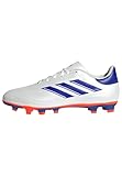 adidas Unisex COPA Pure II Club Football Boots Flexible Ground Fußballschuhe, Cloud White/Lucid Blue/Solar Red, 41 1/3 EU