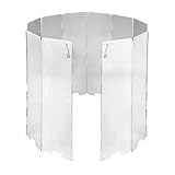 Baoqifong Camping Kocher Windschutz - Outdoor Grill Windschutz - Klappbarer Kocher für Outdoor Angeln Bergwandern Wandern Garten Camping