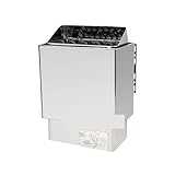 YXZKJZJ Edelstahl-Saunaofen, elektrischer Saunaofen, 3 kW/4,5 kW/6 kW/8 kW/9 kW, kommerzielle Saunaraumausrüstung for den Haushalt Hocheffiziente schnelle Erwärmung(4.5KW)