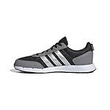 adidas Damen Run50s Sneaker, Core Black Silver Met Grey Three, 40 2/3 EU