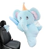 Taschentuchspender Für Auto | Weiche Stoffabdeckung Für Rücksitz - Staubfreies Fahrzeug Organizer, Autoinnenzubehör Für Sitzrücken Und Armlehne