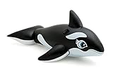 Intex 58561NP - Aufblasbares Reittier Orca, Vinyl, Mehrfarbig, 193x119 cm