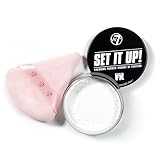 W7 Set It Up! Loses Fixierpuder & Precision Puff – Transparentes, Federleichtes Finishing-Puder + Weicher Puff für ein Makelloses, Mattes Finish – Einfaches, Sauberes Auftragen für alle Make-up-Fans!