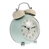 Zerodeko 1Stk Wecker Vintage-Alarm Wohnkultur Uhren für Kinder Ornament Dekor Uhrenverzierung schicke Tischuhr Boutique Nachttischuhr kleine Uhr schmücken Mädchen Glas