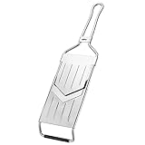 GEFU V-Hobel RASPINI | Stufenlos verstellbare Edelstahlklinge | Gemüse Schneider für Gurken, Karotten, Kartoffeln | Ergonomischer Griff, rutschfest